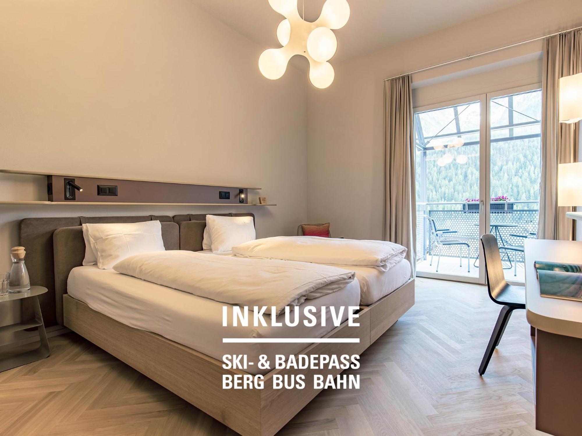 Badehotel Belvair Scuol Esterno foto